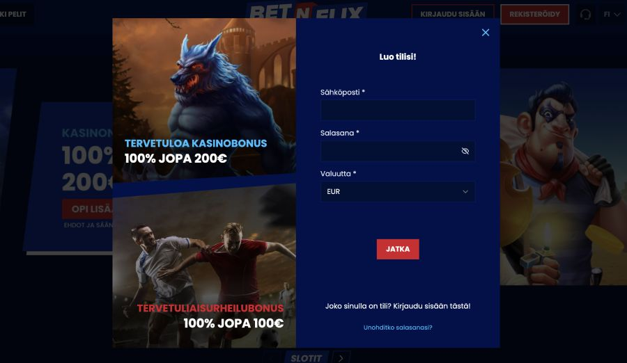 betnflix Gameplay